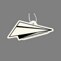 Paper Air Freshener Tag W/ Tab - Paper Airplane